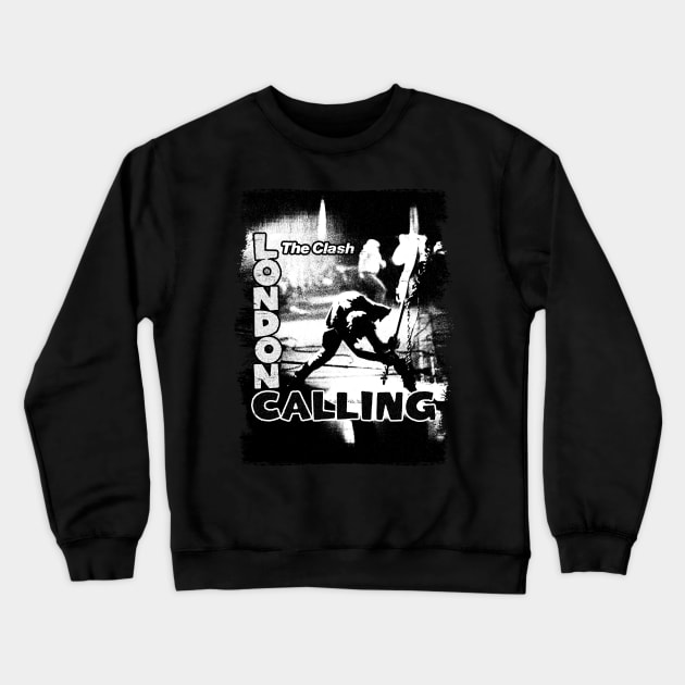 The Clash Grunge Style Crewneck Sweatshirt by kazetzamandoeloe